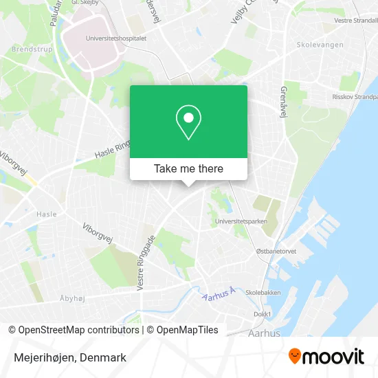 Mejerihøjen map