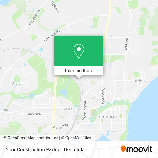 Your Construction Partner map