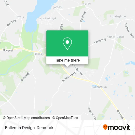 Ballentin Design map