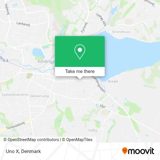 Uno X map