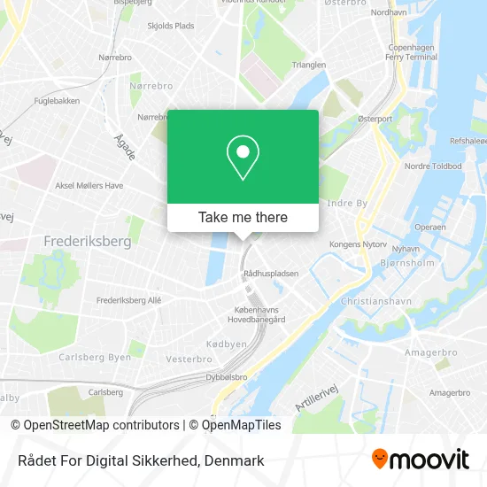 Rådet For Digital Sikkerhed map