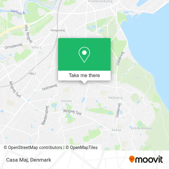 Casa Maj map