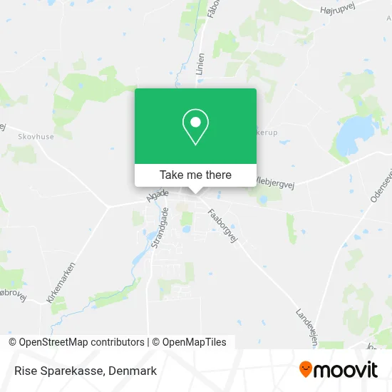 Rise Sparekasse map