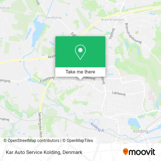 Kar Auto Service Kolding map