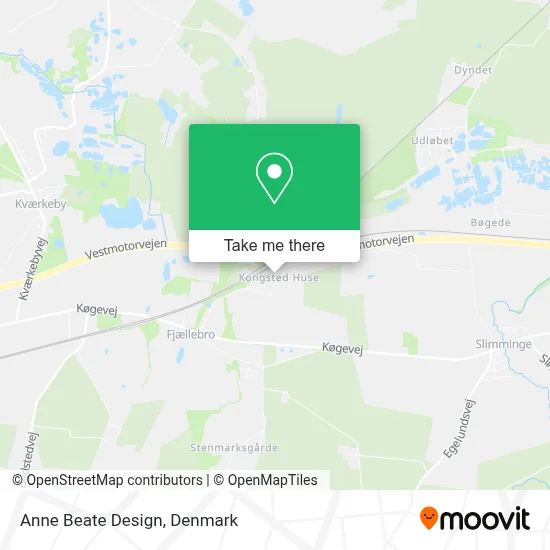 Anne Beate Design map