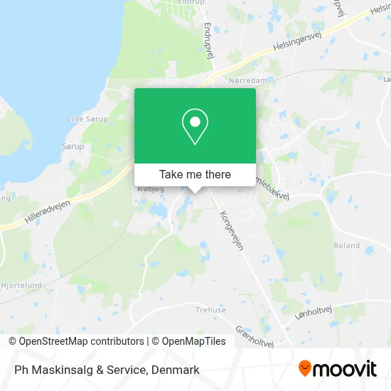 Ph Maskinsalg & Service map