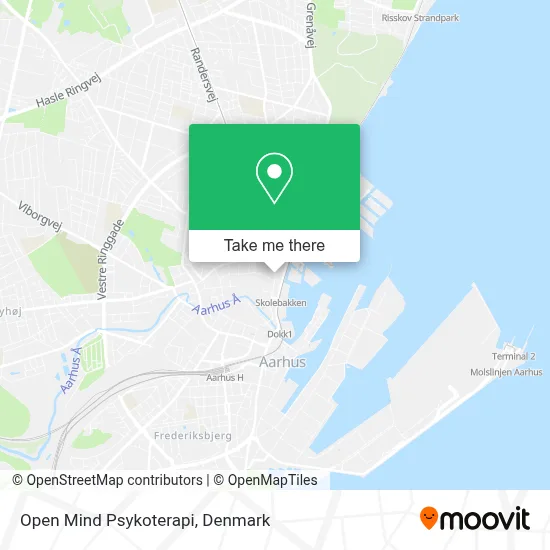 Open Mind Psykoterapi map