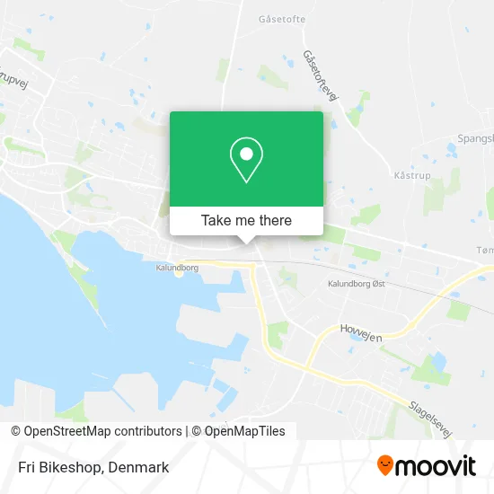 Fri Bikeshop map