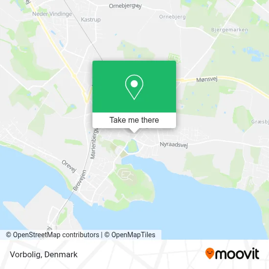 Vorbolig map