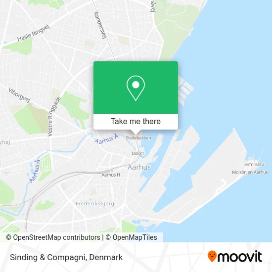 Sinding & Compagni map