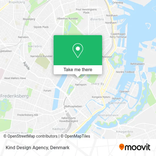 Kind Design Agency map