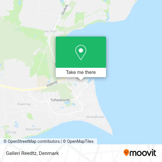 Galleri Reedtz map
