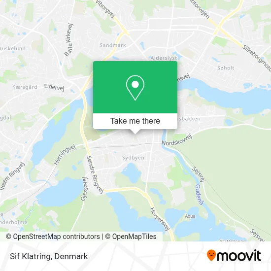Sif Klatring map