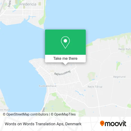 Words on Words Translation Aps map