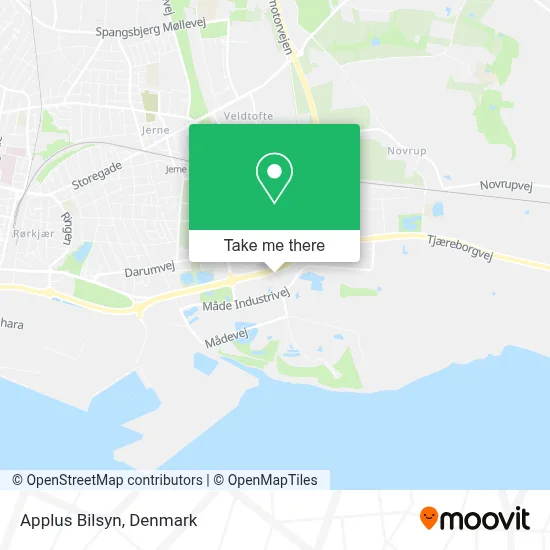 Applus Bilsyn map