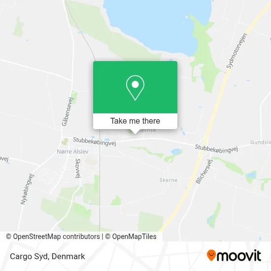 Cargo Syd map