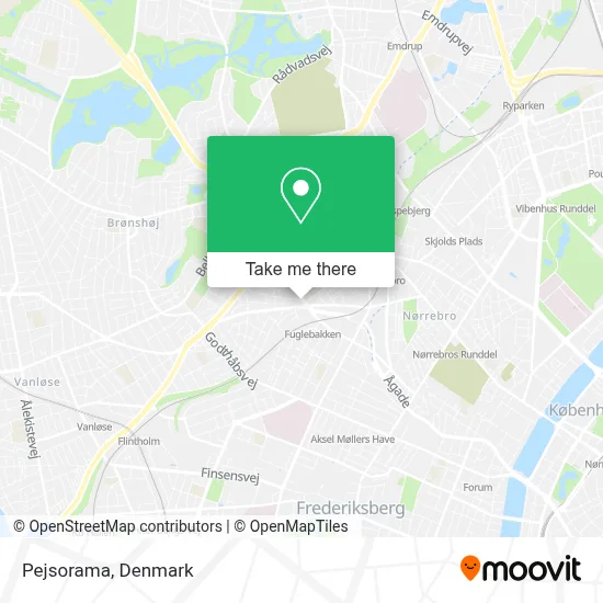 Pejsorama map