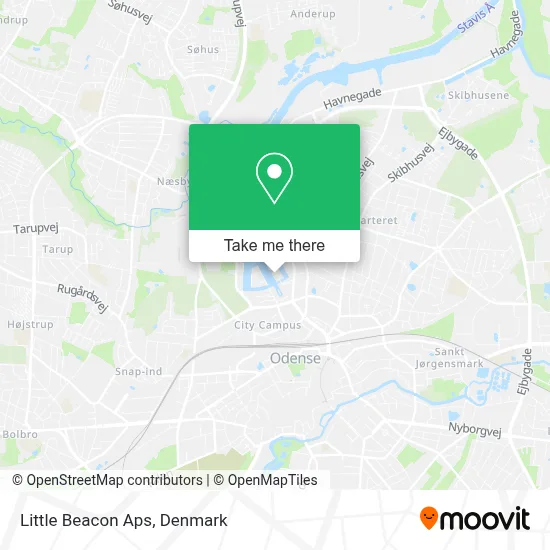 Little Beacon Aps map