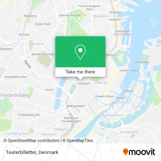 Teaterbilletter map