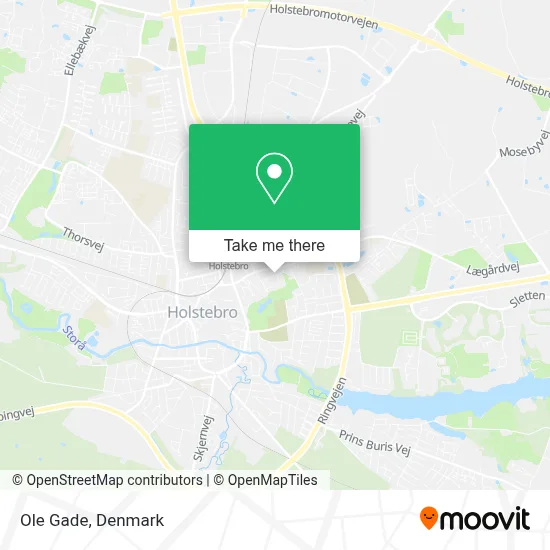 Ole Gade map