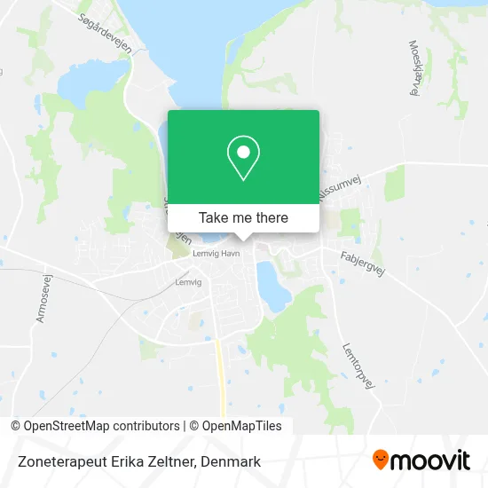 Zoneterapeut Erika Zeltner map