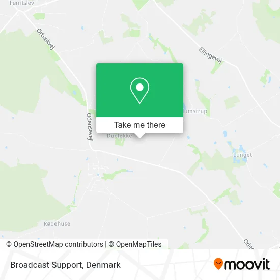 Broadcast Support map