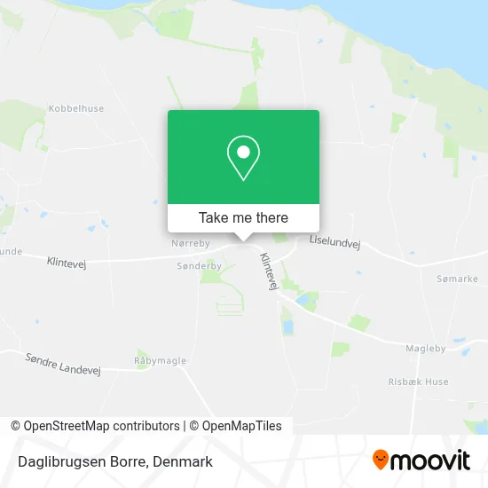 Daglibrugsen Borre map
