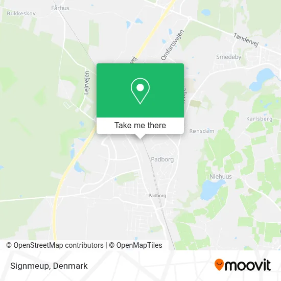 Signmeup map