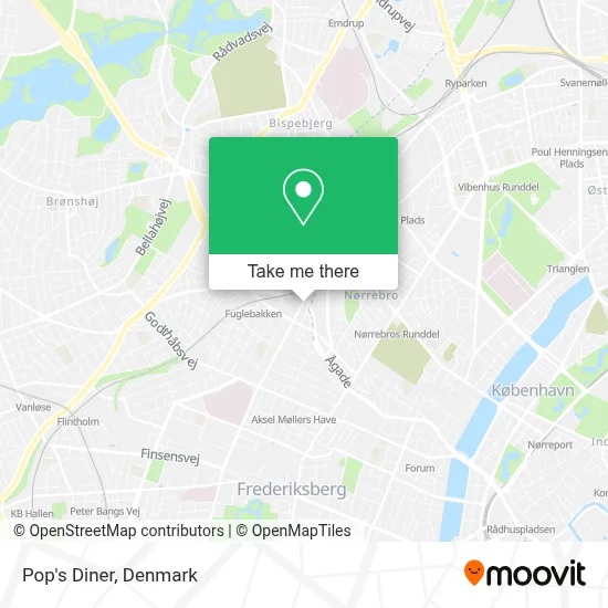 Pop's Diner map