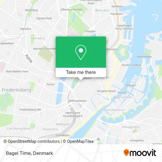 Bagel Time map