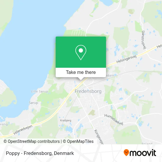 Poppy - Fredensborg map