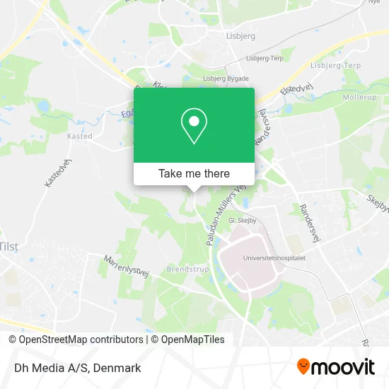 Dh Media A/S map