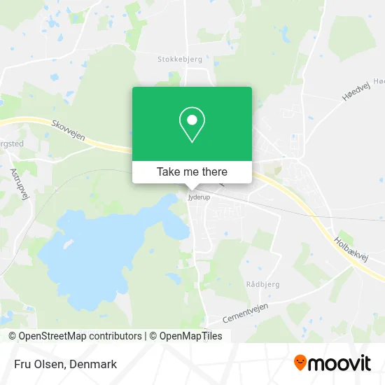 Fru Olsen map
