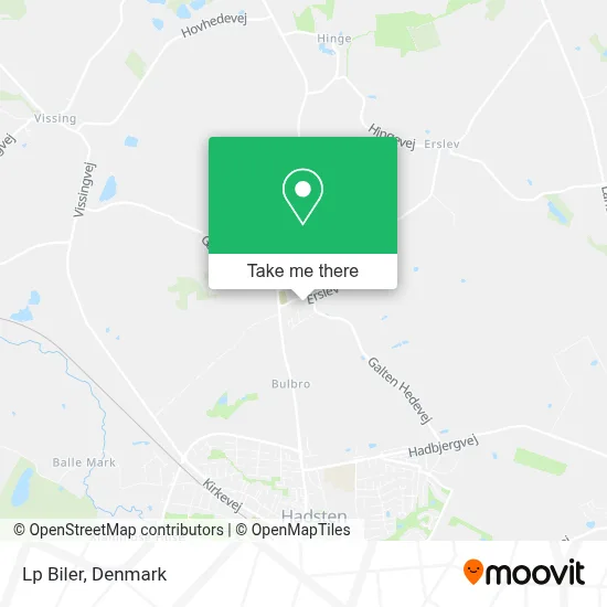 Lp Biler map