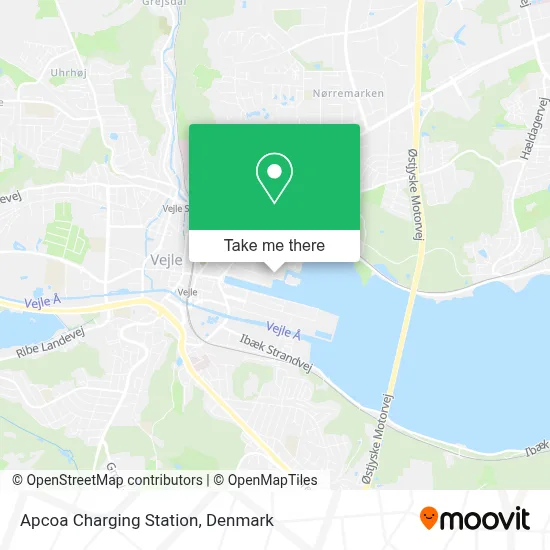 Apcoa Charging Station map