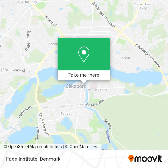 Face Institute map