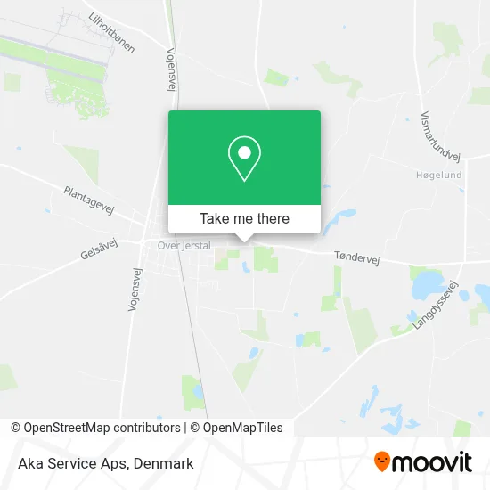 Aka Service Aps map