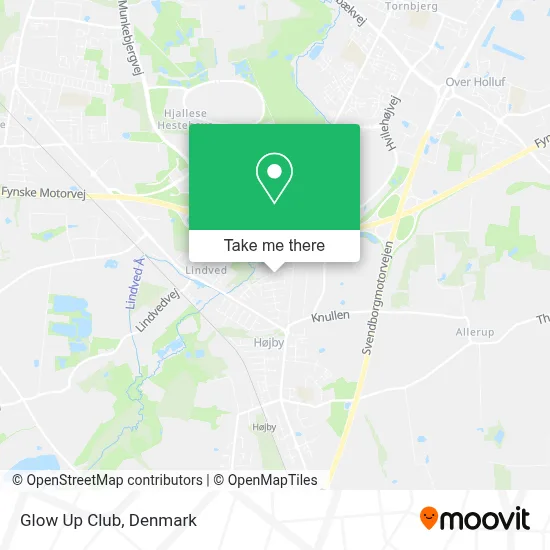 Glow Up Club map
