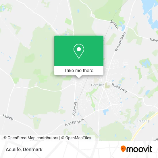 Aculife map