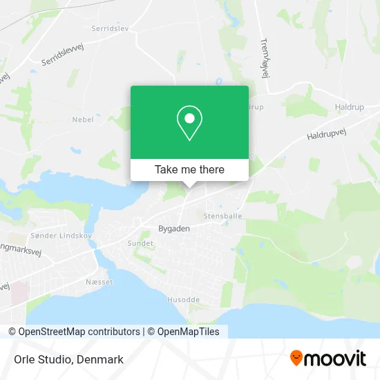 Orle Studio map