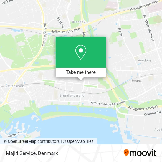 Majid Service map