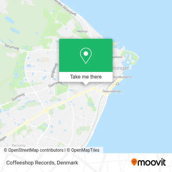 Coffeeshop Records map