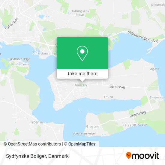Sydfynske Boliger map