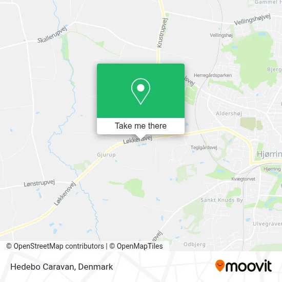 Hedebo Caravan map