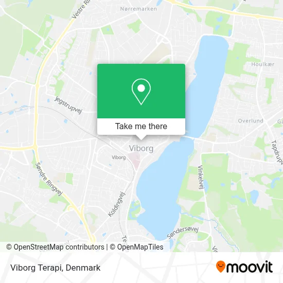 Viborg Terapi map
