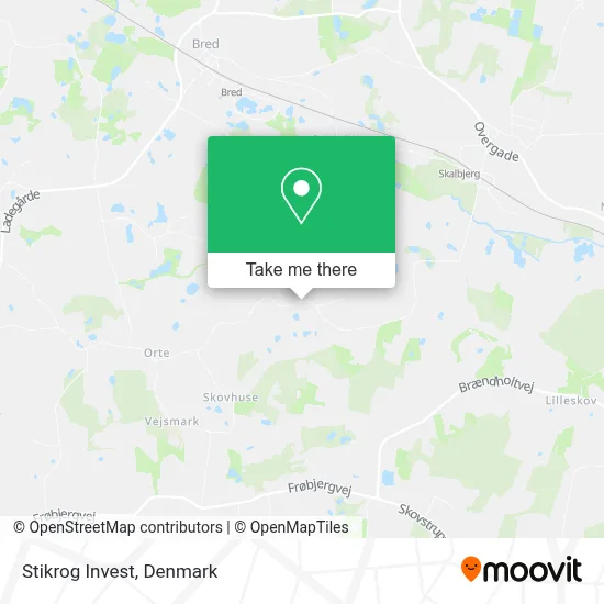 Stikrog Invest map