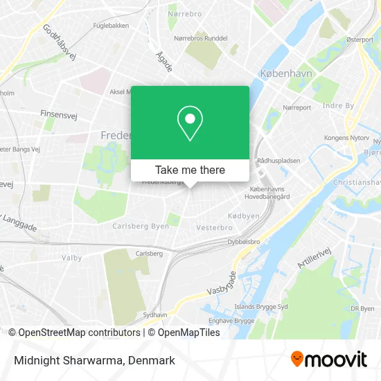 Midnight Sharwarma map