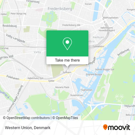 Western Union map