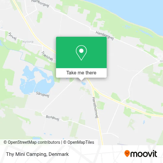 Thy Mini Camping map