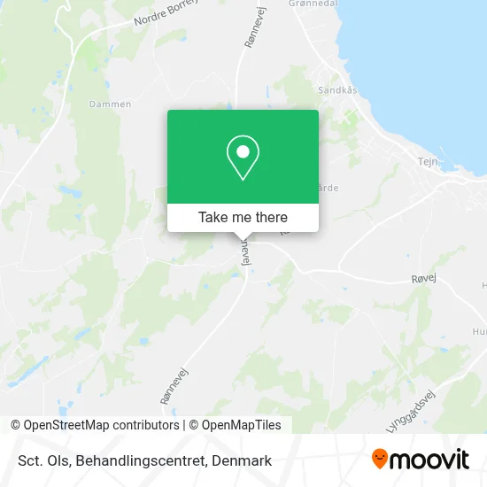 Sct. Ols, Behandlingscentret map